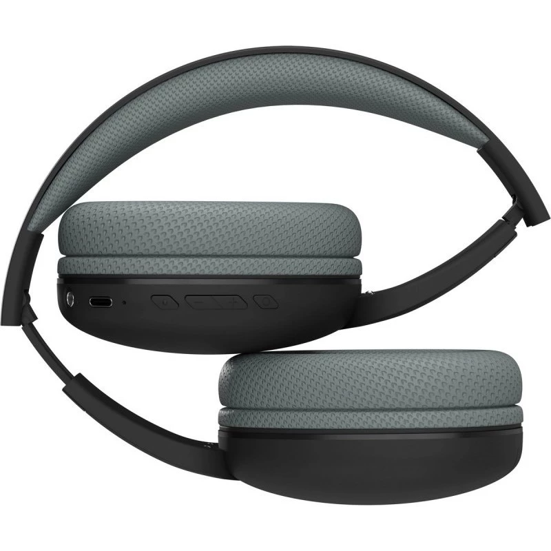 Defender FreeMotion B480 63480 draadloze on-ear koptelefoon, Bluetooth 5.3, USB-C, AUX, microSD, tot 14 uur, 20-20000 Hz, zwart