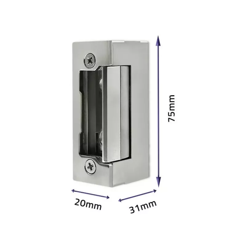 Elektromagnetisch slot QOLTEC 52459 12V symmetrisch met geheugen en vergrendeling