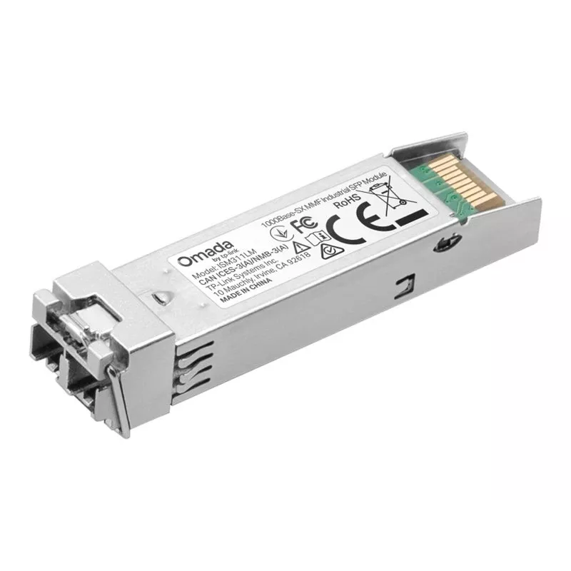 SFP glasvezeltransceiver TP-LINK ISM311LM — 1,25 Mbit/s, 850 nm, LC, 550 m, grijs
