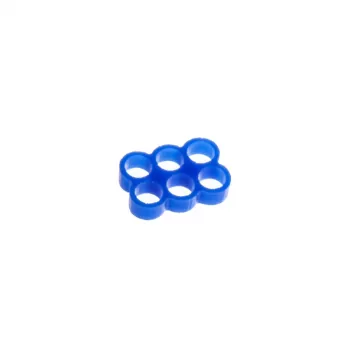 E22 6-slot Stealth kabelkam - blauw