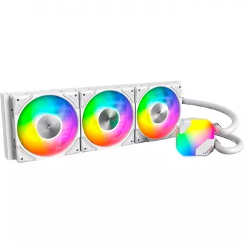 360mm radiator Montech HyperFlow ARGB 360 White — 360mm vloeistofkoelingsradiator voor pc