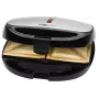 Clatronic ST/WA 3670 sandwichmaker 800 W zwart, roestvrij staal
