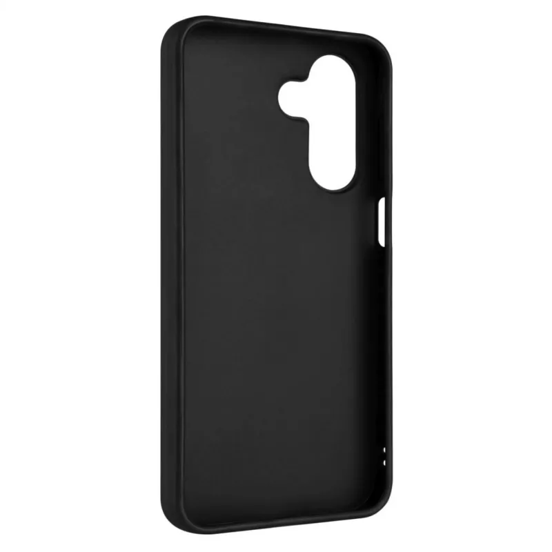 Fixed Story rubberen achtercover voor Samsung Galaxy A17 4G/5G, zwart