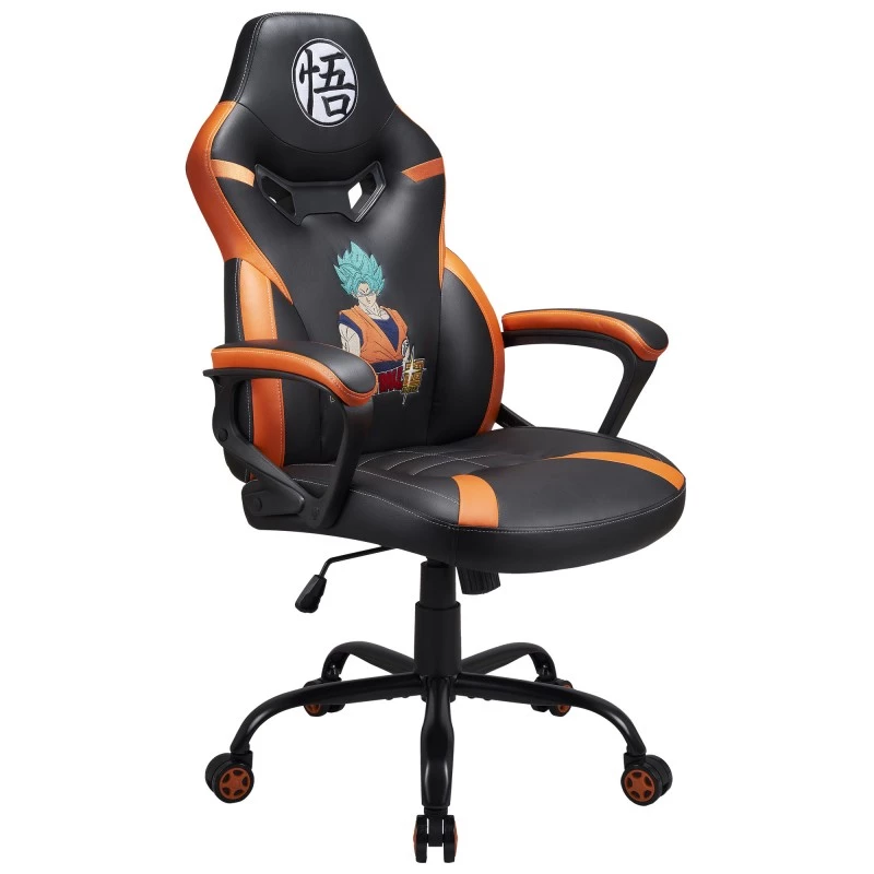 Pc-gamingstoel Subsonic SA5573-D4 gevoerde zitting zwart oranje