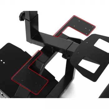 Luidsprekerhouder RaceRoom 75105090 voor Logitech Z323, zwart