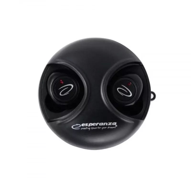Esperanza EH228K koptelefoon/headset draadloos in-ear bellen/muziek micro-USB Bluetooth zwart