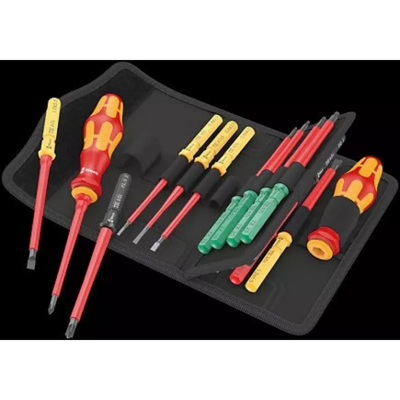 Wera Kraftform Kompakt VDE 17 Universal 1 schroevendraaierset (05006611001)