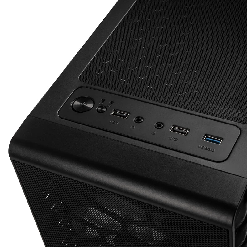 Kolink Observatory Lite Mesh RGB mid tower - zwart