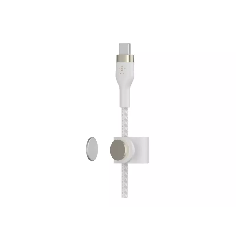 Belkin BOOST CHARGE - Lightning-kabel - 24 pin USB-C mannelijk naar Lightning mannelijk - 2 m - wit - voor Apple iPad/iPhone/iPod (Lightning)