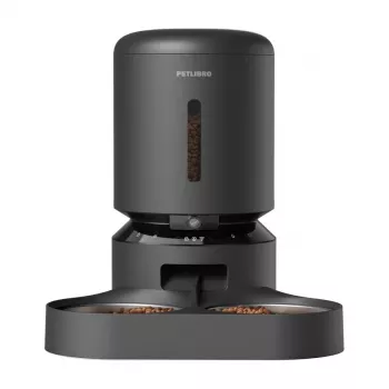 Petlibro Granary voerbak met camera en dubbele schaal, 5L (zwart)