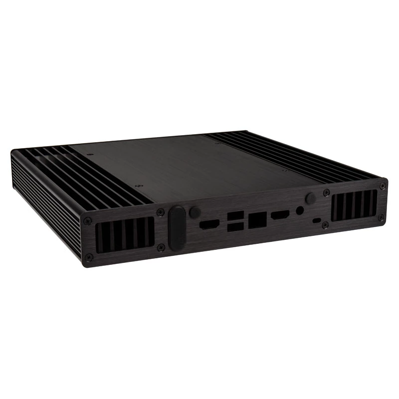 PC-behuizing Akasa Plato X7D small form factor zwart