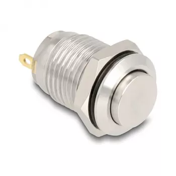 Drukknop-paneel DeLOCK 20983 zilver 230V 3A