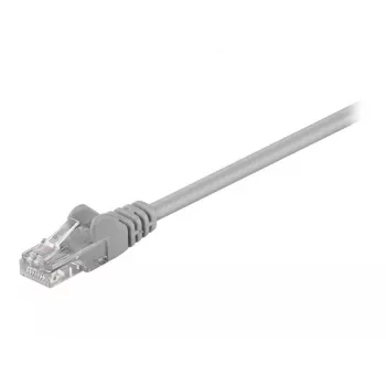 Wentronic Goobay - patchkabel - RJ-45 (M) naar RJ-45 (M) - 25,0 m - UTP - CAT 5e - gevormd - grijs (95635)