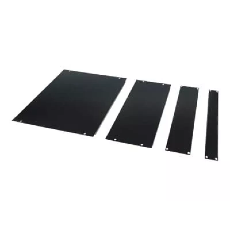 APC AR8101BLK rack-blindplatenset, 15U, zwart