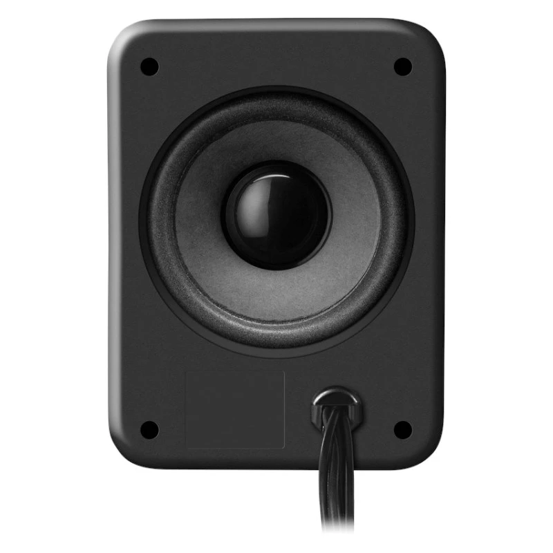 Defender V12 65212 2.1 computerluidsprekers, 11 W, 5 W subwoofer, USB-voeding, led-verlichting, zwart, 115 x 130 x 223 mm