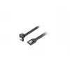SATA III-kabel LANBERG CA-SASA-13CU-0050-BK 0,5 m, SATA 7-polig naar 7-polig, 6 Gbit/s, zwart