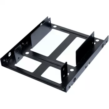 Montageframe ultron intern 2x2.5 SSD/HDD metaal zwart (377215)