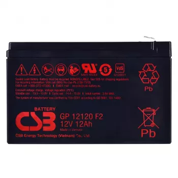 Nieuwe CSB accu 12Ah 12V origineel voor APC UPS