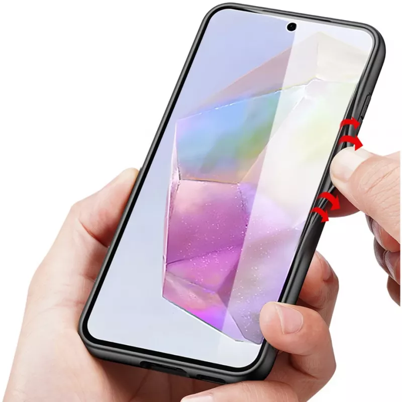 StyleShell NYLO, telefoonhoesje zwart, Samsung Galaxy A36 5G