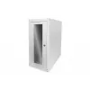 Digitus Computerbehuizing met glazen deur, rolbaar, afsluitbaar, met ventilatiesleuven