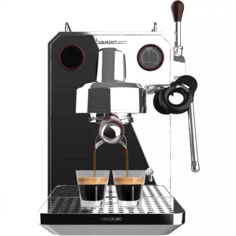 Baristeo Intima pistonmachine (zilver/rvs, thermoblok)