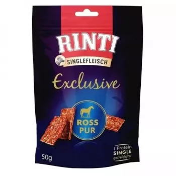 RINTI Singlefleisch Exclusive Paard - hondensnack - 50g