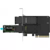 PCIe-adapterkaart icybox MB312M4P-B — 2× M.2 NVMe naar PCIe 4.0 x8 (bifurcatie)