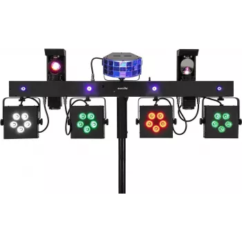 LED-lichtset EUROLITE KLS Scan Pro Next FX compact ontwerp RGBW