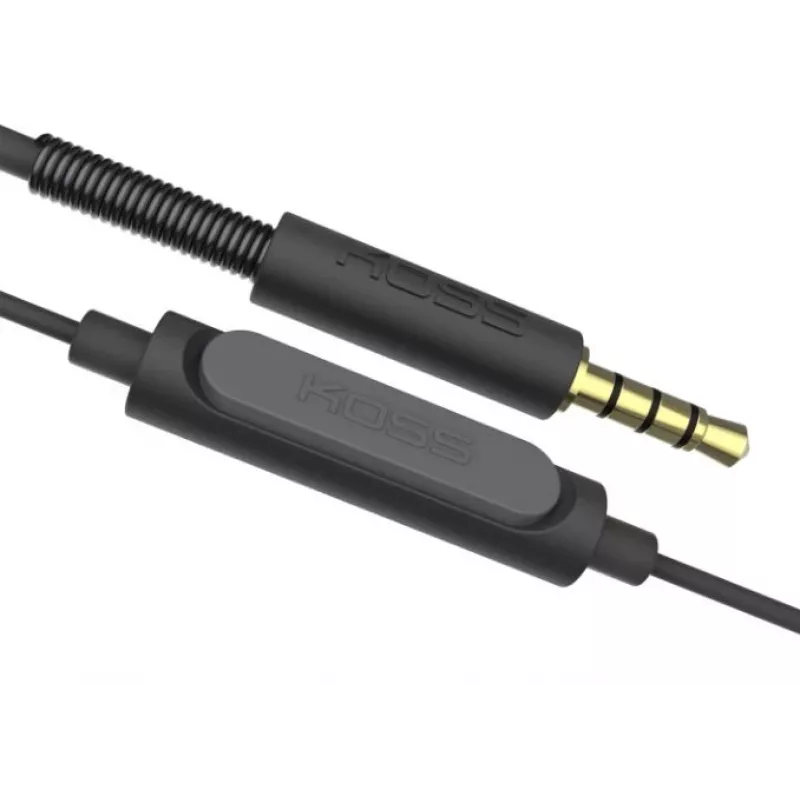 Koss | KPH30iK | Hoofdtelefoon | Bedraad | On-ear | Microfoon | Zwart