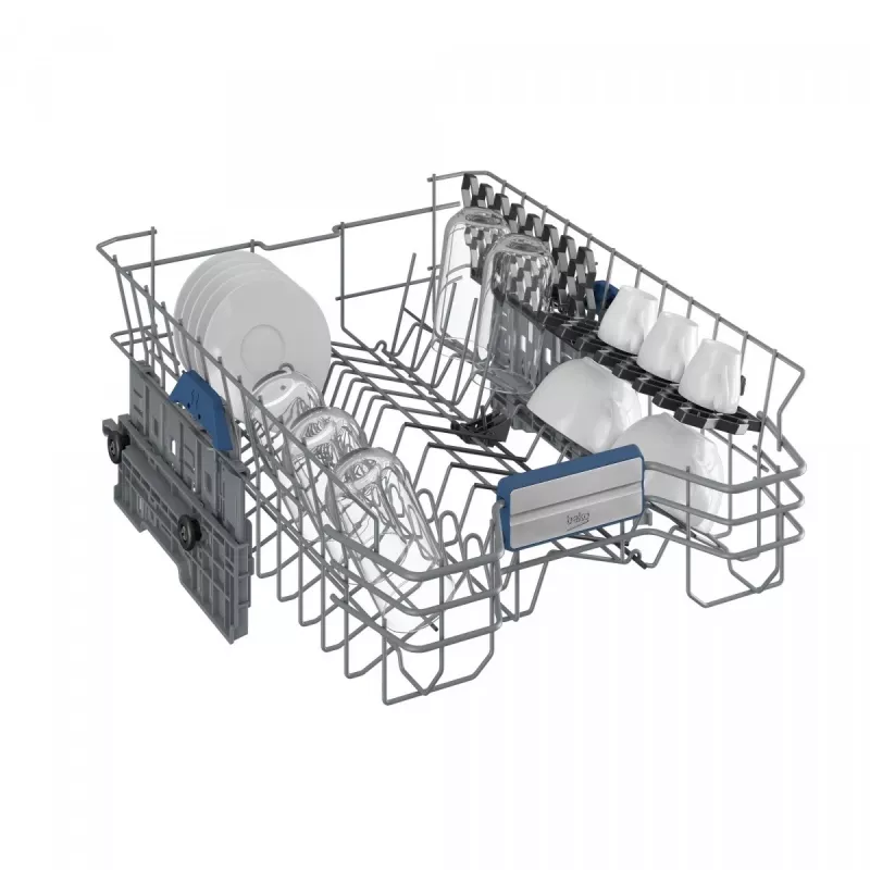 Vrijstaande vaatwasser BEKO BDFS26123AQ, 45 cm, 10 couverts, 49 dB, antraciet