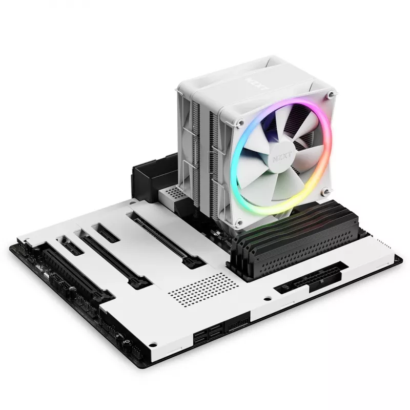 NZXT T120 RGB processorkoeler lucht 12 cm wit 1 stuk