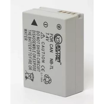 Extra Digital NB-7L accu lithium-ion 3,7 V 1120 mAh compatibel voor Canon apparaten
