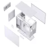 Pc-behuizing Jonsbo D41 STD midi tower wit