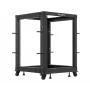 Vrijstaand rack Lanberg OR01-6115-B 15U zwart 600 kg capaciteit