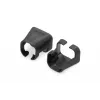 DIGITUS - kabelclips met kleurcodering - voor patchkabels - zwart (verpakking van 100) (A-CC-BL)