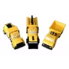 Voertuigset Popular Playthings Mix or Match Vehicles Construction zwart geel