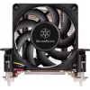 SilverStone Argon Serie AR10-115XP - processorkoeler - (LGA1156-socket, LGA1155-socket, LGA1150-socket, LGA1151-socket) - aluminium en koper - 70 mm
