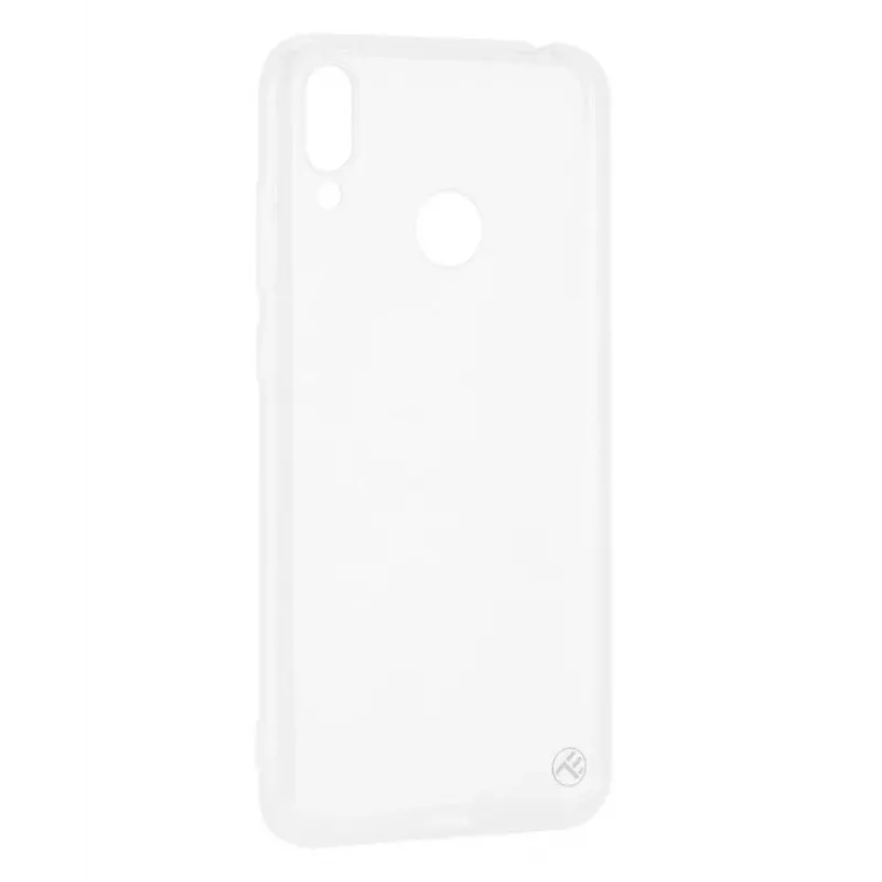 Siliconenhoesje voor Huawei Y9 2019, Tellur, transparant