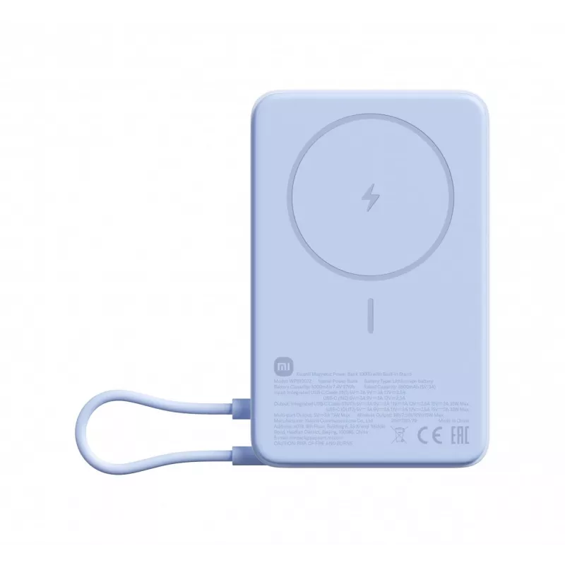Xiaomi Power Bank 33W Magnetic 10000mAh, blauw (BHR08PCGL)