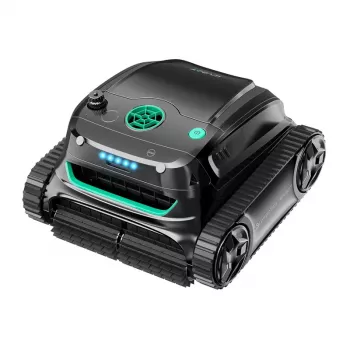 Wybot S2 Solar draadloze poolreinigingsrobot — Wybot S2 Solar poolreiniger, draadloze werking