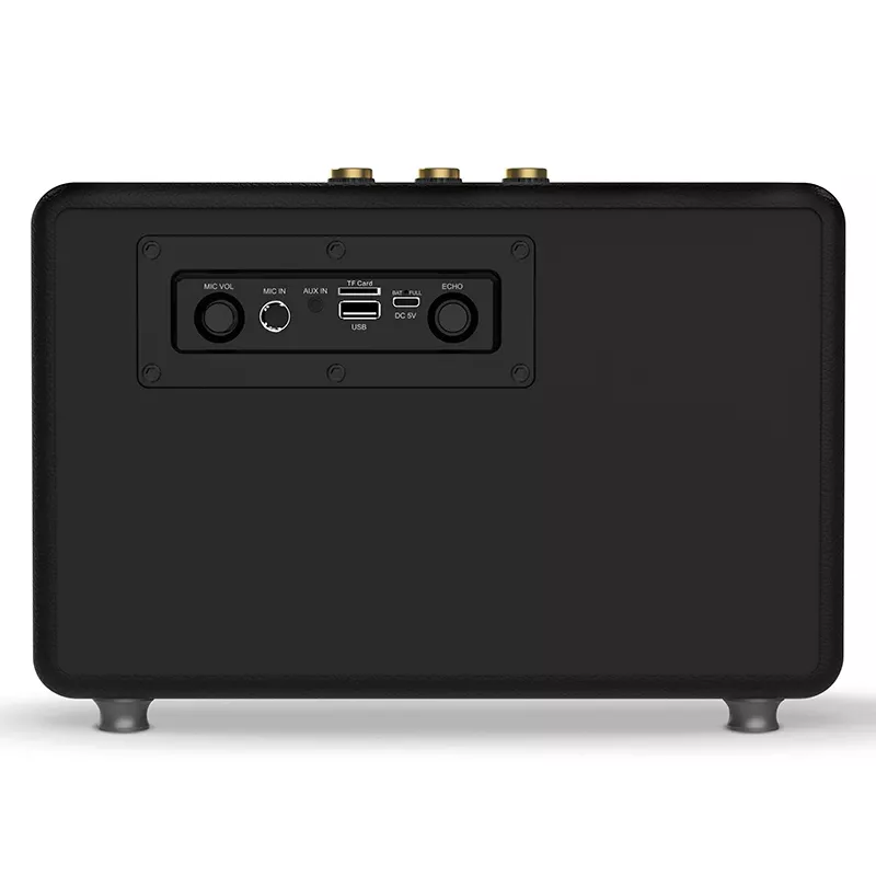 Draagbare stereoluidspreker TRACER M45 zwart — Bluetooth 5.0, 45 W RMS, FM-radio, ingebouwde microfoon, op batterij