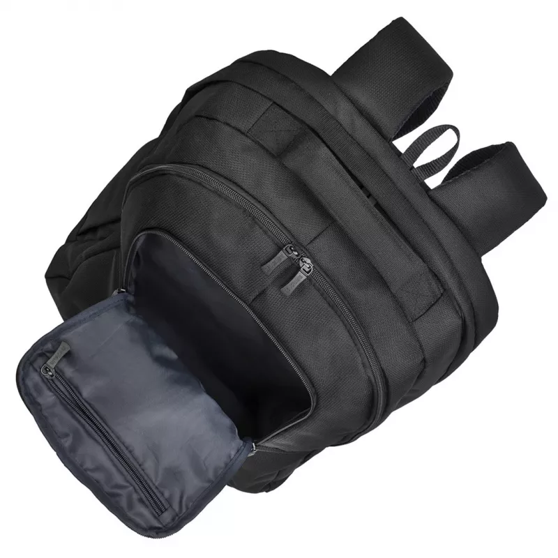 Rugzak Rivacase Tegel 8460 zwart polyester