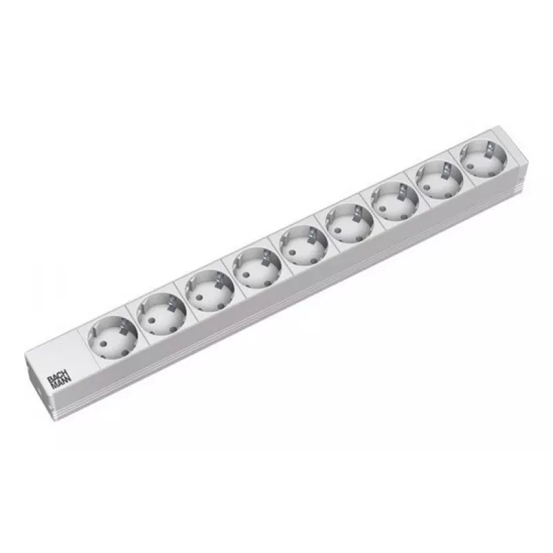 Stekkerdoos behuizing aluminium Bachmann 333.401