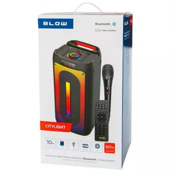 Bluetooth-speaker CityLIGHT + afstandsbediening + microfoon