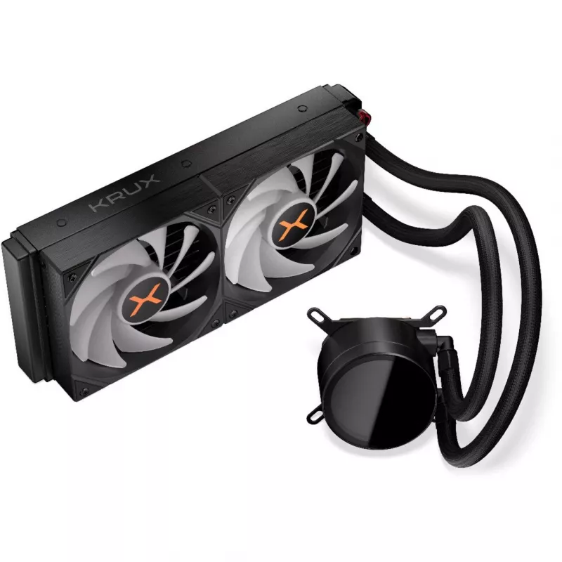 HydroX 240 ARGB, Vloeistofkoeling zwart