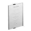Durable infobord acryl aluminium zilver 4806-23