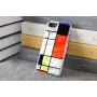 iKins hoesje voor Apple iPhone 8 / 7 Mondrian wit