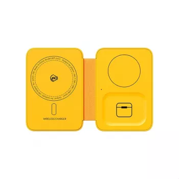 Draadloze oplader 3-in-1 WEKOME MagSafe + spiegel (draadloos, 3-in-1)