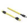 Netwerkkabel DeLOCK 81250 zwart geel 1m Cat6