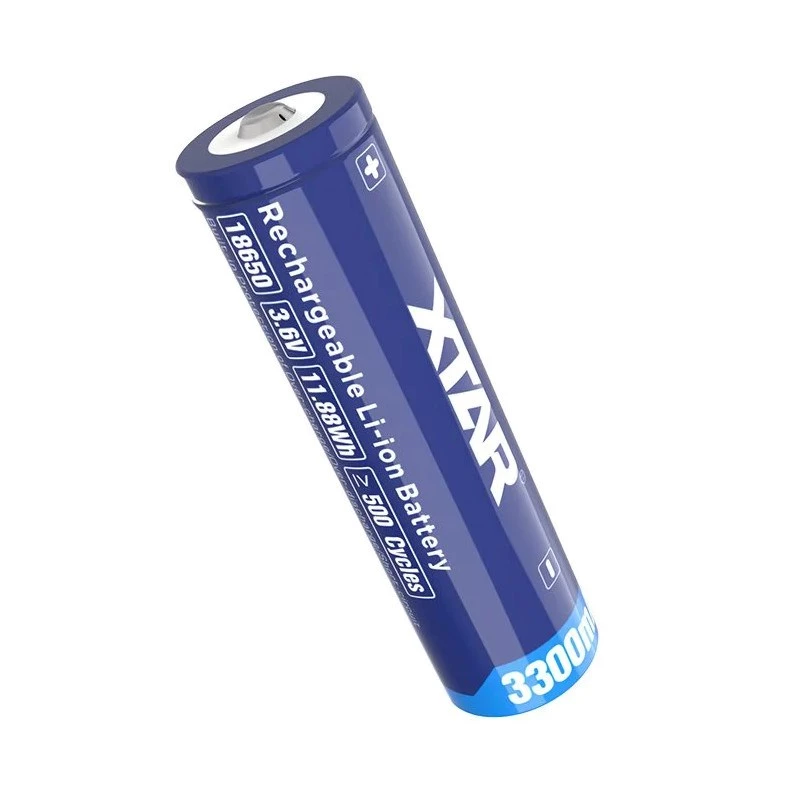 Batterij 18650 3,6V Li-ion 3300 mAh met bescherming